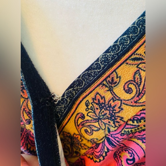 Maurice’s Pink & Gold High Low Maxi Dress XXL - Picture 4 of 8